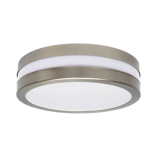 KANLUX 8980 | Jurba Kanlux zidna, stropne svjetiljke svjetiljka okrugli 2x E27 IP44 IK10 UV kromni mat, bijelo