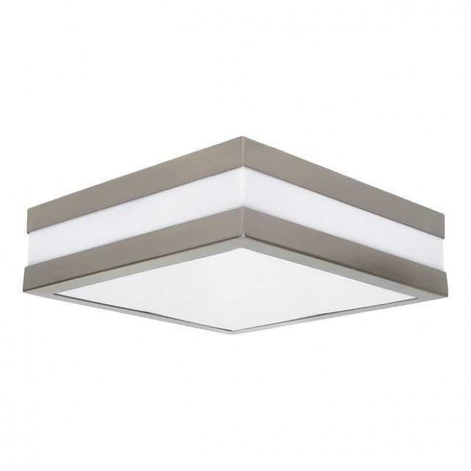 KANLUX 8981 | Jurba Kanlux zidna, stropne svjetiljke svjetiljka četvrtast 2x E27 IP44 IK10 UV kromni mat, bijelo