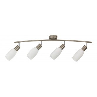 LAMPEX 289/4 | Almeda Lampex spot svjetiljka elementi koji se mogu okretati 4x E14 bronca, opal