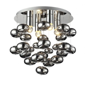LAMPEX 301/4 | Tivoli-LA Lampex stropne svjetiljke svjetiljka 4x E27 krom