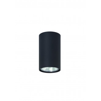 LAMPEX 483/G | Simba Lampex stropne svjetiljke svjetiljka 1x GU10 crno