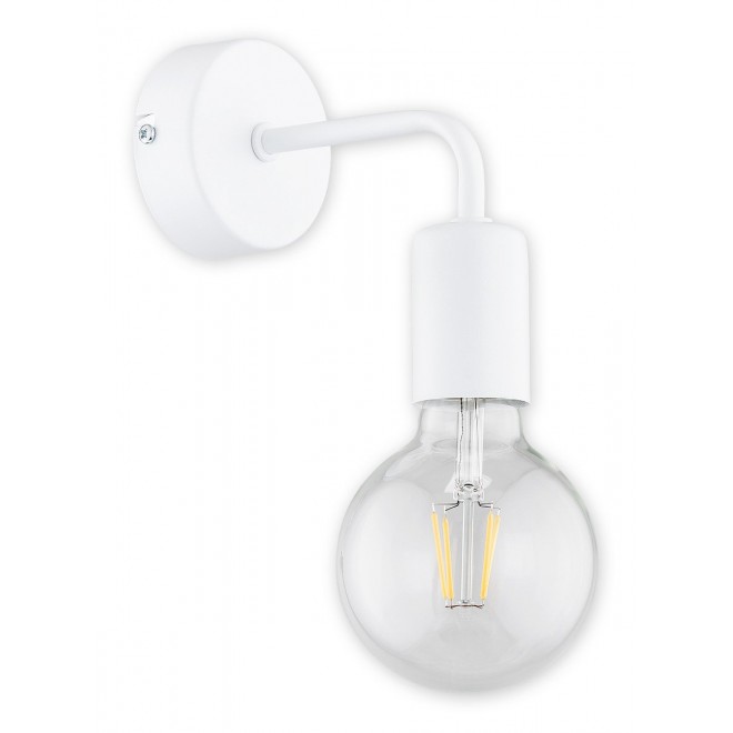 LEMIR O2750 K1 BIA | Maris Lemir zidna svjetiljka 1x E27 bijelo mat