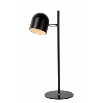 LUCIDE 03603/05/30 | Skanska Lucide stolna svjetiljka 45cm sa prekidačem na kablu elementi koji se mogu okretati 1x LED 450lm 3000K crno, bijelo