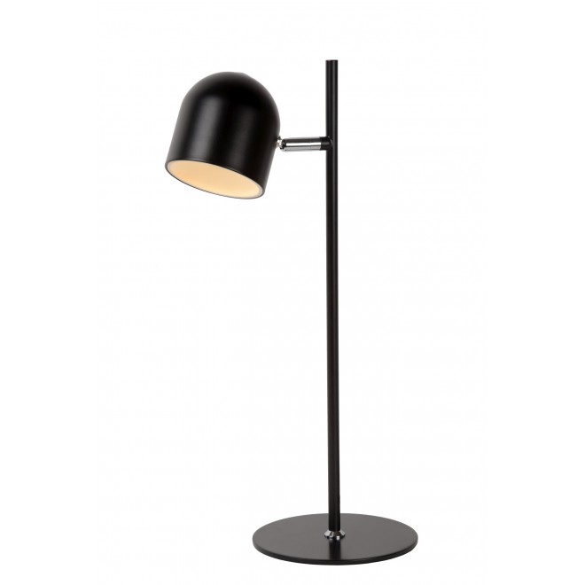 LUCIDE 03603/05/30 | Skanska Lucide stolna svjetiljka 45cm sa prekidačem na kablu elementi koji se mogu okretati 1x LED 450lm 3000K crno, bijelo