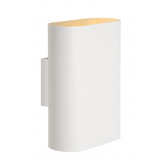 LUCIDE 12219/02/31 | Ovalis Lucide zidna svjetiljka 2x E14 bijelo