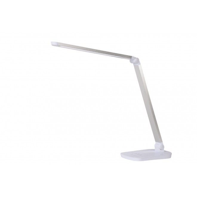 LUCIDE 24656/10/31 | Vario Lucide stolna svjetiljka 42cm sa tiristorski dodirnim prekidačem jačina svjetlosti se može podešavati, sa podešavanjem temperature boje, elementi koji se mogu okretati 1x LED 460lm 2700 <-> 6500K bijelo
