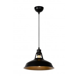 LUCIDE 43401/31/30 | BrassyBis Lucide visilice svjetiljka s podešavanjem visine 1x E27 crno