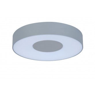 LUTEC 6348101112 | Ublo Lutec zidna, stropne svjetiljke svjetiljka 1x LED 950lm 3000K IP54 srebrna siva, opal