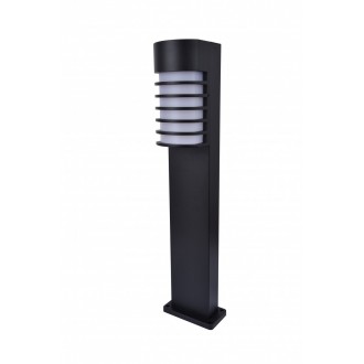 LUTEC 7207601012 | Fulton-LU Lutec podna svjetiljka 75cm 1x E27 IP54 crno mat, opal