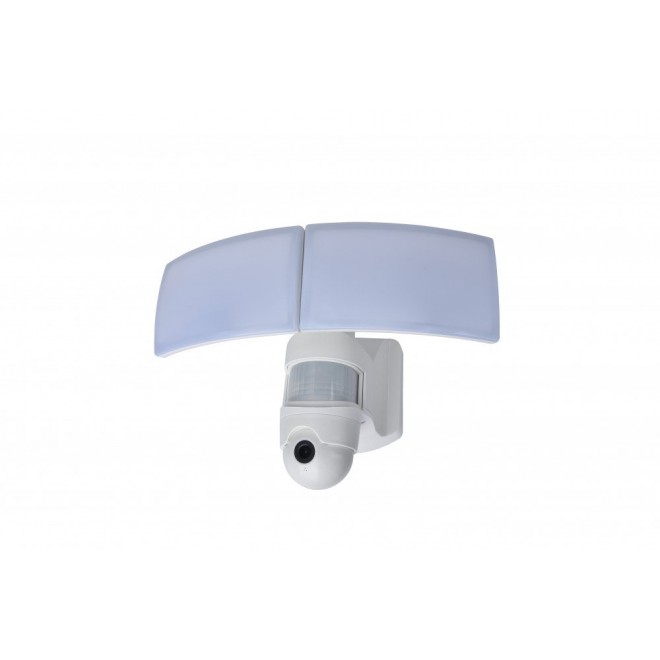LUTEC 7632406053 | LUTEC-Connect-Libra Lutec lampa sa kamerom smart rasvjeta sa senzorom, svjetlosni senzor - sumračni prekidač zvučnik, mikrofon, zvučno upravljanje, jačina svjetlosti se može podešavati, sa podešavanjem temperature boje, može se upravlja