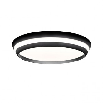 LUTEC 8402902012 | LUTEC-Connect-Cepa Lutec stropne svjetiljke smart rasvjeta okrugli zvučno upravljanje, jačina svjetlosti se može podešavati, sa podešavanjem temperature boje, promjenjive boje, može se upravljati daljinskim upravljačem 1x LED 2100lm 270
