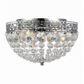 MARKSLOJD 106062 | Saxholm Markslojd stropne svjetiljke svjetiljka 2x E14 IP21 krom, prozirno
