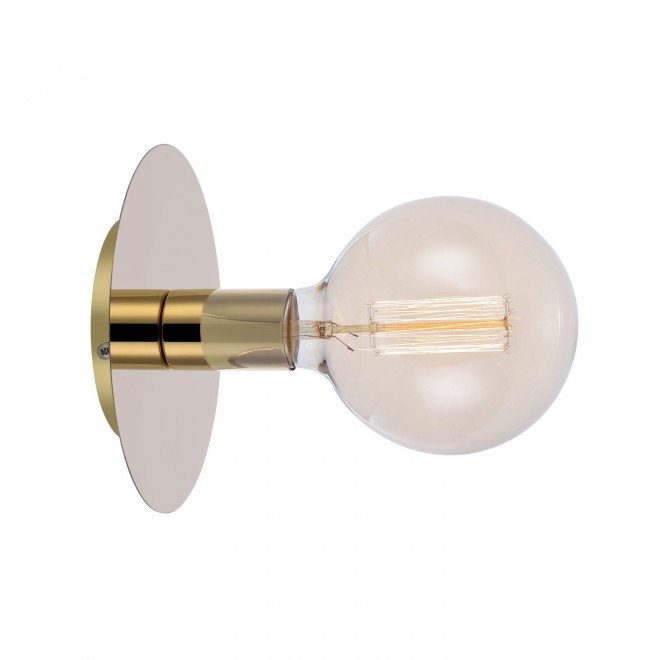 MARKSLOJD 106154 | Disc-MS Markslojd zidna, stropne svjetiljke svjetiljka sa prekidačem na kablu 1x E27 mesing