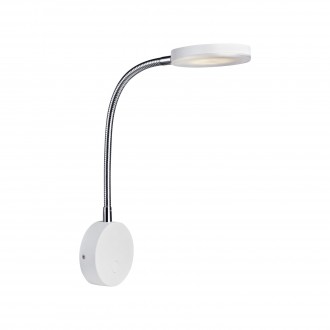 MARKSLOJD 106468 | Flex-MS Markslojd zidna svjetiljka s prekidačem fleksibilna 1x LED 300lm 3000K krom, bijelo