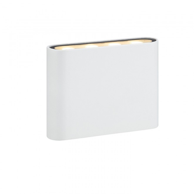 MARKSLOJD 106523 | Arion Markslojd zidna svjetiljka 1x LED 720lm 3000K IP44 bijelo, prozirno