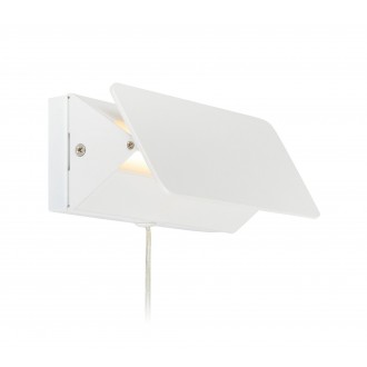 MARKSLOJD 107330 | Card Markslojd zidna svjetiljka s prekidačem 1x LED 150lm bijelo