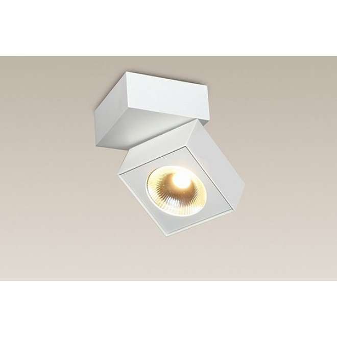 MAXLIGHT C0106 | Artu Maxlight spot svjetiljka elementi koji se mogu okretati 1x LED 1000lm 3000K bijelo