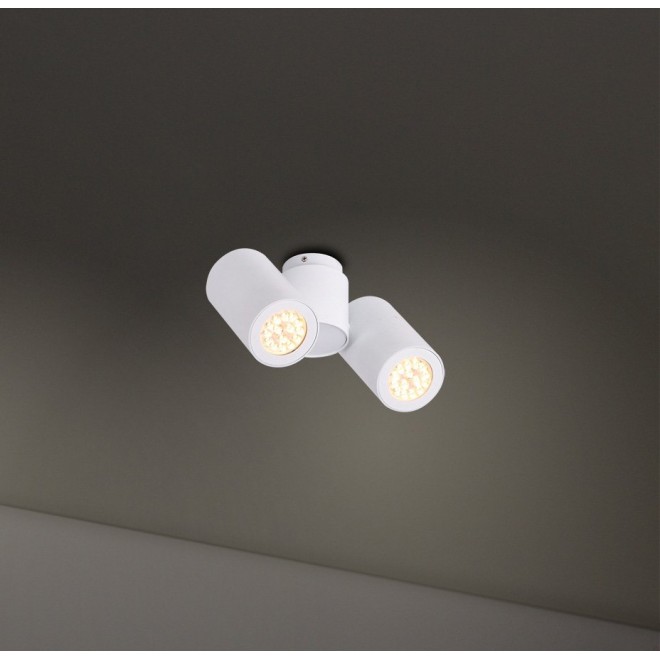MAXLIGHT C0113 | Barro Maxlight stropne svjetiljke svjetiljka elementi koji se mogu okretati 2x G10 bijelo