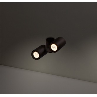 MAXLIGHT C0114 | Barro Maxlight stropne svjetiljke svjetiljka elementi koji se mogu okretati 2x G10 crno