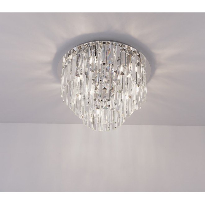 MAXLIGHT C0137 | MonacoM Maxlight stropne svjetiljke svjetiljka 15x G9 krom, prozirno