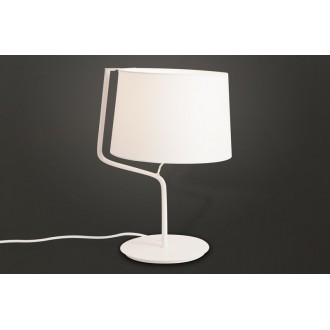 MAXLIGHT T0028 | Chicago Maxlight stolna svjetiljka 46cm s prekidačem 1x E27 bijelo