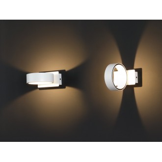 MAXLIGHT W0166 | TokyoM Maxlight zidna svjetiljka elementi koji se mogu okretati 1x LED 310lm 3000K bijelo, crno