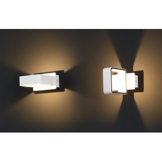 MAXLIGHT W0168 | TokyoM Maxlight zidna svjetiljka elementi koji se mogu okretati 1x LED 310lm 3000K bijelo, crno