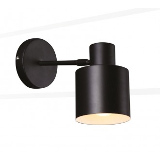 MAXLIGHT W0188 | Black Maxlight zidna svjetiljka elementi koji se mogu okretati 1x E27 crno