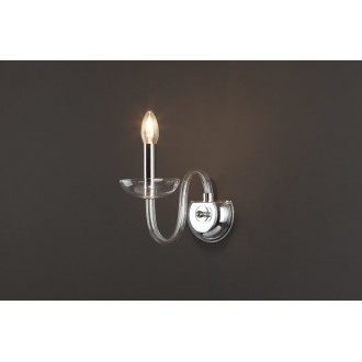 MAXLIGHT W0199 | IrisM Maxlight zidna svjetiljka 6x E14 prozirna, krom