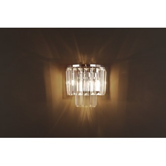 MAXLIGHT W0209 | MonacoM Maxlight zidna svjetiljka 2x G9 krom, prozirno