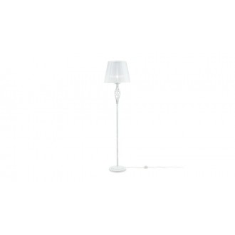 MAYTONI ARM247-11-G | Grace-MAY Maytoni podna svjetiljka 165cm s prekidačem 1x E14 bijelo, zlatno, prozirna