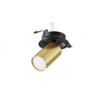 MAYTONI C048CL-U-1BMG | FOCUS-S Maytoni stropne svjetiljke svjetiljka crno, zlato mat