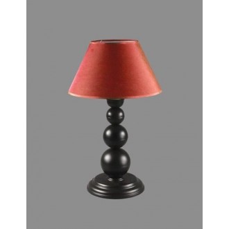 NAMAT 1209/11 | Fago Namat stolna svjetiljka 52cm s prekidačem 1x E27 crno, crveno, bijelo