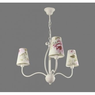 NAMAT 1293/9 | Merton Namat luster svjetiljka 3x E14 bijelo, višebojno