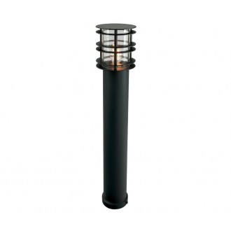 NORLYS 297B | Stockholm-NO Norlys podna svjetiljka 85cm 1x E27 IP65 crno, prozirno