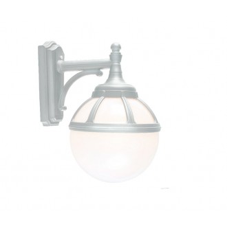 NORLYS 311W | Bologna Norlys zidna svjetiljka 1x E27 IP54 bijelo, prozirno