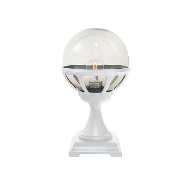 NORLYS 312W | Bologna Norlys podna svjetiljka 43,5cm 1x E27 IP54 bijelo, prozirno