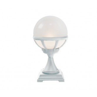 NORLYS 313W | Bologna Norlys podna svjetiljka 39cm 1x E27 IP54 bijelo, prozirno