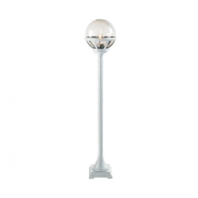 NORLYS 314W | Bologna Norlys podna svjetiljka 117,5cm 1x E27 IP54 bijelo, prozirno