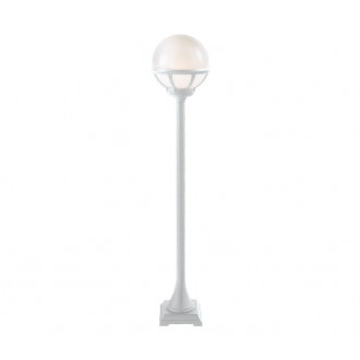 NORLYS 315W | Bologna Norlys podna svjetiljka 116cm 1x E27 IP54 bijelo, prozirno