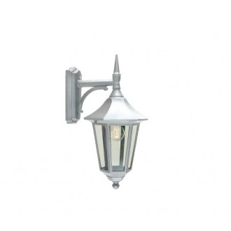 NORLYS 351W | Modena-NO Norlys zidna svjetiljka 1x E27 IP54 bijelo, prozirno