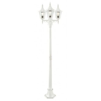NORLYS 403W | Rimini Norlys podna svjetiljka 188cm 3x E27 IP54 bijelo, prozirno