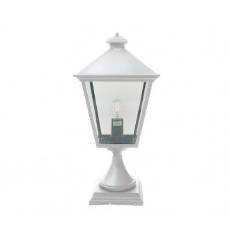 NORLYS 494W | London-NO Norlys podna svjetiljka 64cm 1x E27 IP54 bijelo, prozirno