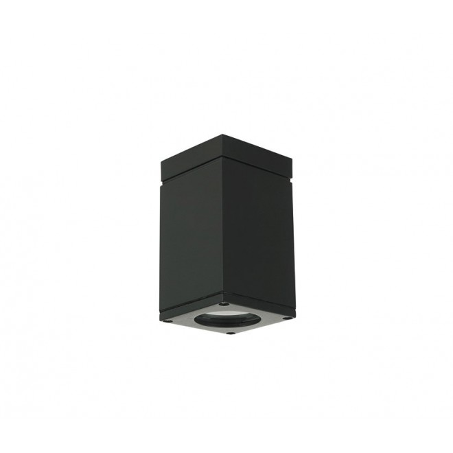 NORLYS 796B | Sandvik Norlys stropne svjetiljke svjetiljka 1x GU10 265lm 2700K IP54 crno