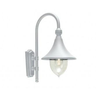 NORLYS 800W | Firenze Norlys zidna svjetiljka 1x E27 IP54 bijelo, prozirno