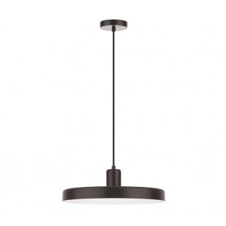 NOVA LUCE 540602 | Chiodo Nova Luce visilice svjetiljka s mogućnošću skraćivanja kabla 1x E27 crno mat, bijelo