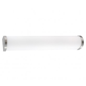 NOVA LUCE 602201 | Polo-NL Nova Luce zidna svjetiljka 3x E14 IP44 satenski nikal, opal