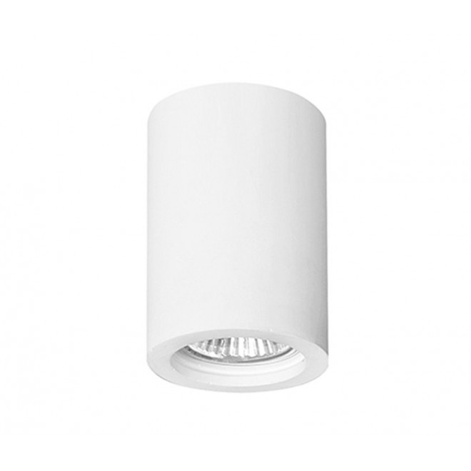 NOVA LUCE 61853601 | Orazio-NL Nova Luce stropne svjetiljke svjetiljka cilindar može se bojati 1x GU10 bijelo