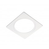 NOVA LUCE 62018 | Mea-Cid Nova Luce ugradbena svjetiljka okrugli Ø82mm 1x GU10 bijelo
