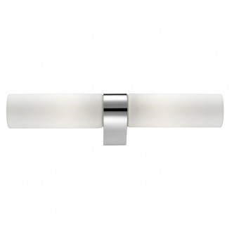 NOVA LUCE 6310541 | Polo-NL Nova Luce zidna svjetiljka 2x E14 IP44 krom, opal